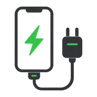 Pictogramme chargeurs pour téléphones